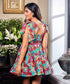 Bow Tie Attached Sleeve Bustier Dress